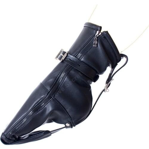 Feet Restraint Kinky Sex Restraint Toy Soft PU Leather Foot Bondage Booties Female Fetish Kit for Couples Adult Sex Game Product