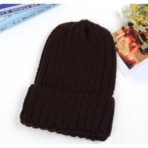 2020 Winter Knitted Hat Men Winter Hats For Men Cap Male Women Winter Beanie Hat Cap