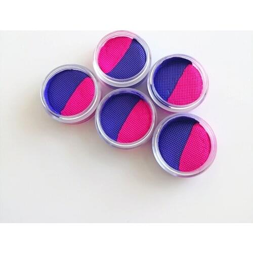 10g Two-Color Body Painting Washable Fluorescent Water Based Professional Delicate