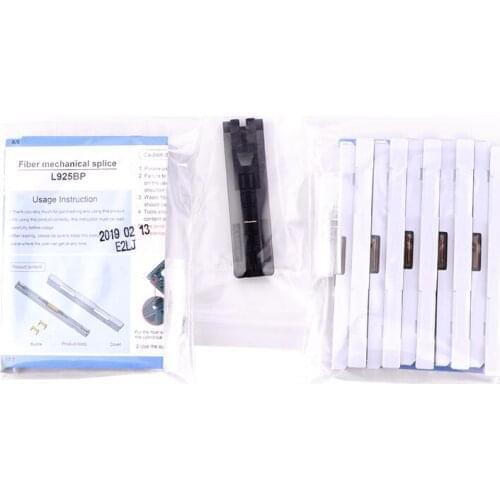 50pcs/lot L925BP Drop Cable FTTH Splice Fiber Optic Mechanical Splicer Fast Connector Upgrade Flexer butt Cold Splice Bare fiber