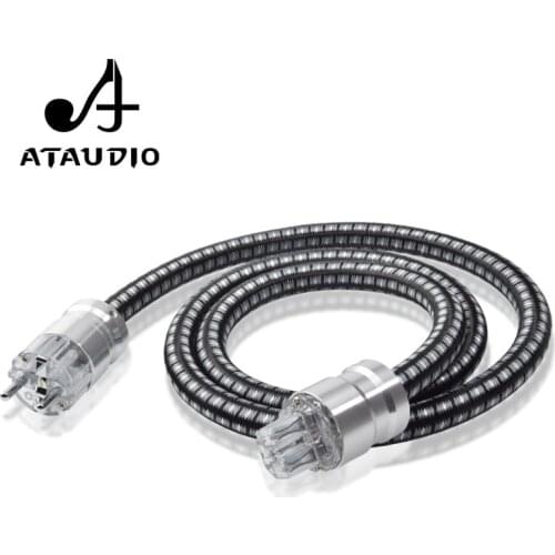 ATAUDIO Hifi Power Cable Hi-end 6N OFC Power Cord With European Power Plug