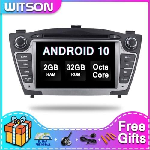 WITSON ANDROID 10.0 Car DVD Multimedia Player For Hyundai IX35 2010 2011 2012 2013 4GB 64GB car dvd player with gps