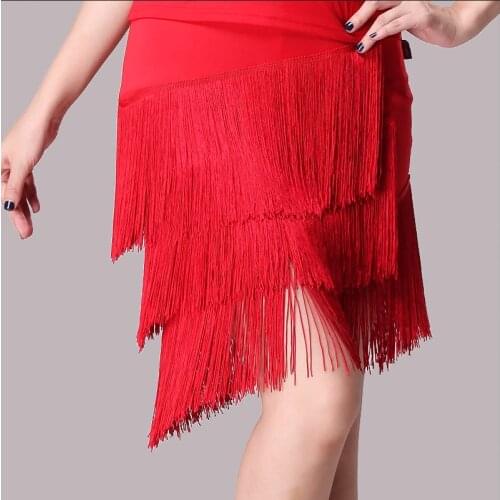1Yards/Lot 20CM Long Lace Fringe Trim Polyester Tassel Fringe Trimming For Diy Latin Dress Stage Clothes Accessories Lace Ribbon