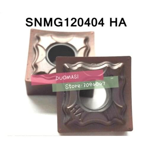 Free Delivery 10PCS SNMG120404-HA carbide CNC inserts,CNC lathe tool,apply to stainless steel and steel processing