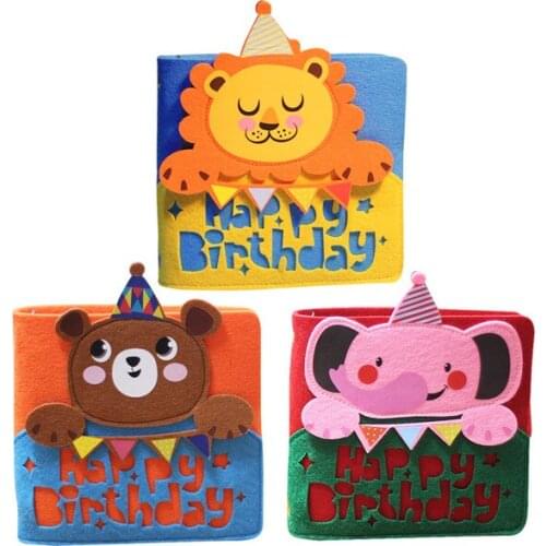 B6 Creative Birthday Loose-leaf Blank Binder Notebook For Boy Girl Kawaii Sketchbook Planer Notepad School Office Stationery