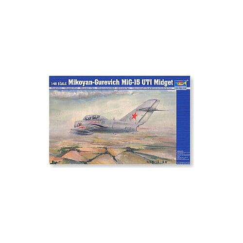 Trumpeter 1/48 scale model 02805 MiG-15UTI "dwarf" combat trainer