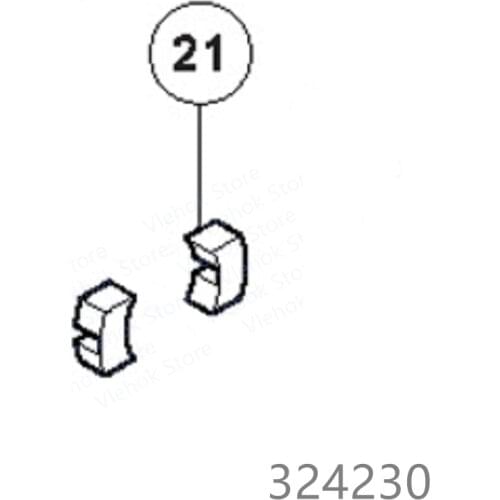 DAMPER for HITACHI WR14DBDL WR14DSDL WR14DMR WR14DL WH14DBDL WH14DSDL WH14DBEL WH14DSAL WH14DMR 324230 Power Tool Accessories