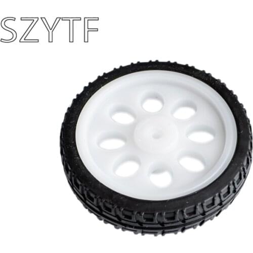 DIY robot wheel tyre TT motor intelligent robot car platform 521 car electronic design toys