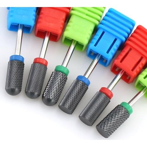 Ceramic Nail Drill Bits Milling Cutter Nail Files Grinding Head Electric Pedicure Manicure Polish Cuticle Clean Nail Art Tools