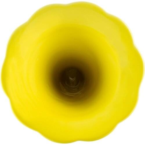 Mudo Concept Ceramic Acoustic Gramophone Yellow
