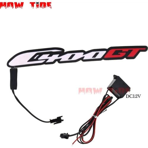 Motorcycle Fairing Kit Body Side Stickers Badge Cold Light for BMW C400GT C400 GT 2019-2020