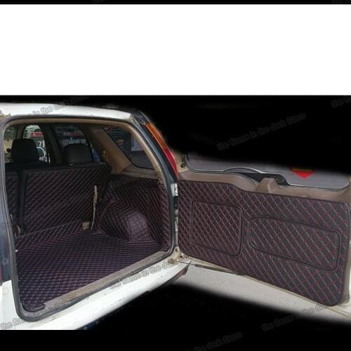 Leather Car Trunk Mat Cargo Liner for Honda Crv Cr-v 2002 2003 2004 2005 2006 accessories rear cover boot interior auto styling