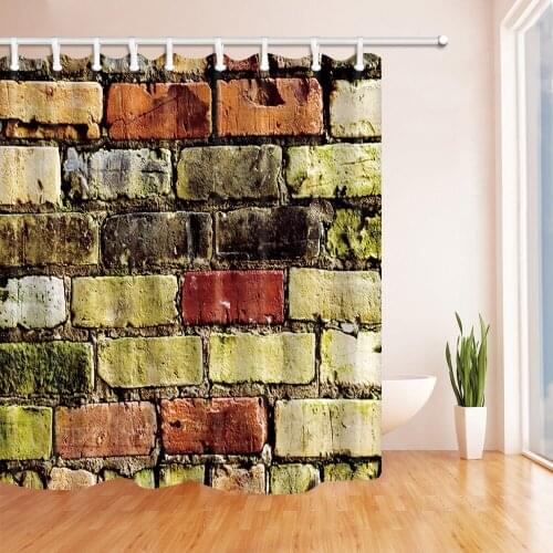 Hot Personality Fashion Multifunctional 70X70 Inch Waterproof Antibacterial Polyester Shower Curtain (with Hook) Free Shipping