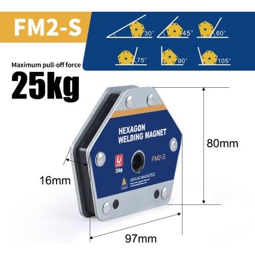 Multi-angle Strong Arrow Magnet Welding Holders Multi-angle Magnetic Welding Positioner Fixer Ferrite Power Locator Tools