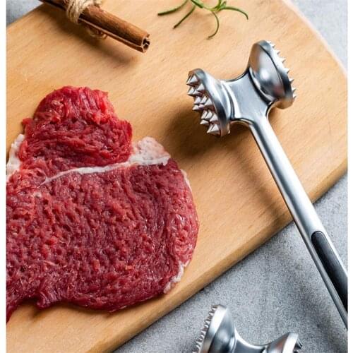 Meat Tenderizer Dual-Sided Meat Mallet Meat Hammer Heavy Duty Hammer Mallet Tool Steak Chicken Fish Meat Pounder