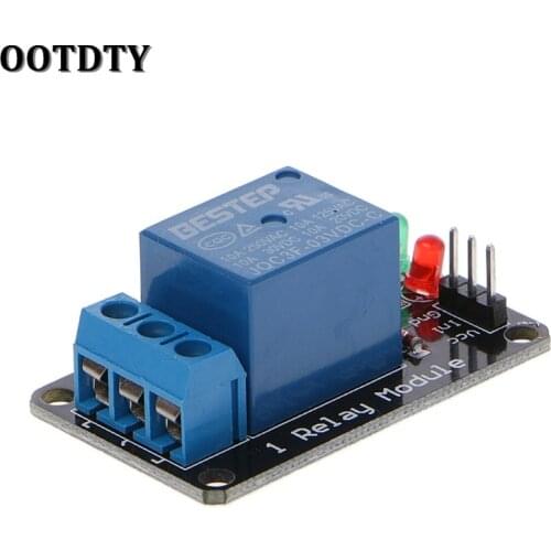 OOTDTY 1PCS 1 Channel 3V Relay Module 3.3V Low Level Shooting with Lamp