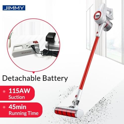 JIMMY JV51 Handheld Cordless Vacuum Cleaner For Home Portable Wireless 115AW Suction Carpet Sweep Cleaner Dust Collector