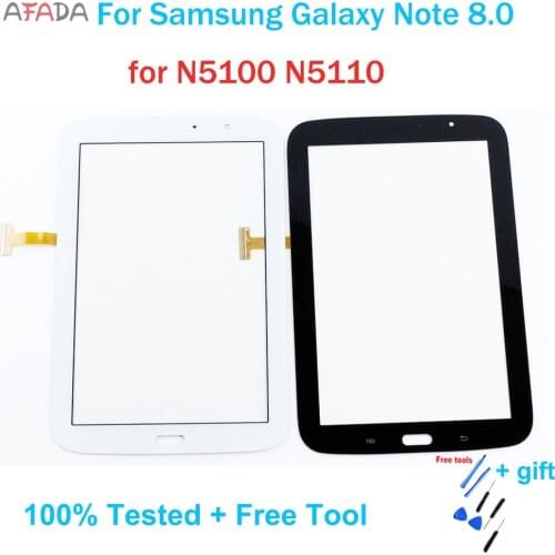 For Samsung Galaxy Note 8.0 N5100 N5110 Touch Screen Panel Tablet Digitizer Touch Screen Front Glass Sensor 3G & Wifi