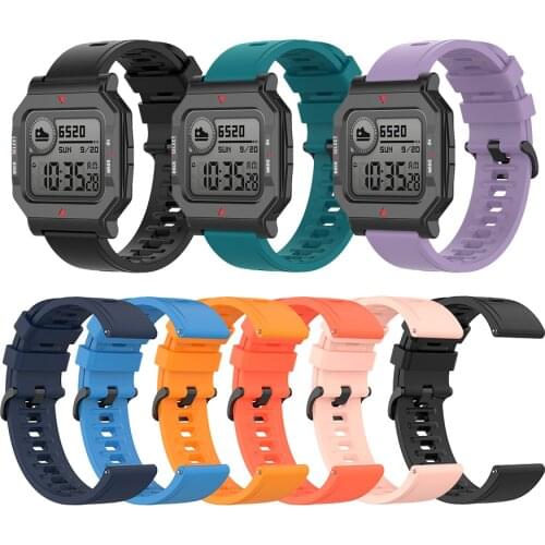 Silicone Strap for Xiaomi Huami Amazfit Neo Smart Watch Band Bracelet for Amazfit NEO Wristband Strap Belt Accessories with Tool