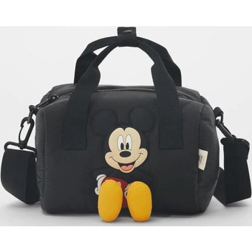 Disney new girl handbag children storage bag girls cartoon Mickey mouse bowling bag