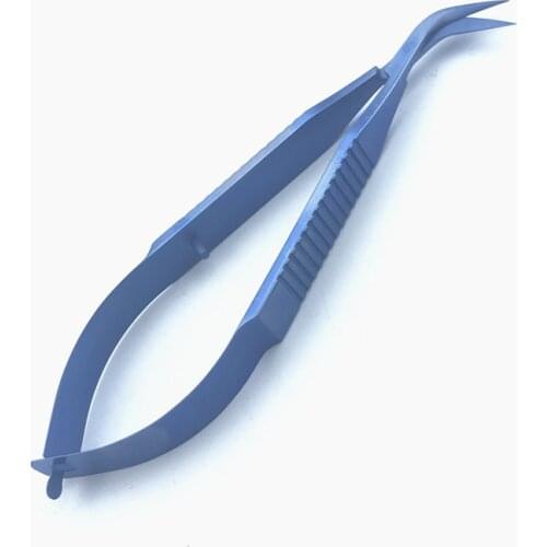 Titanium Keratoplasty Scissors Micro Eye scissors Pet ophthalmic surgical instrument