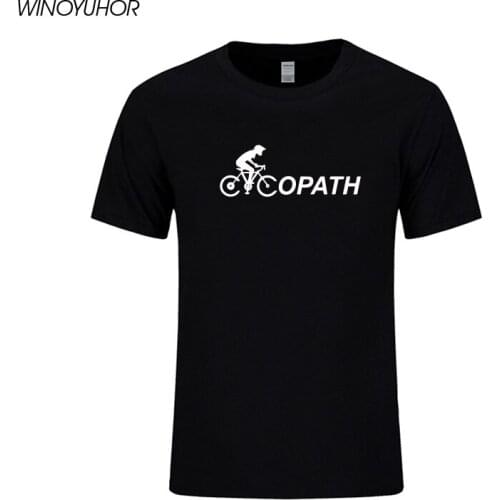 Cycopath Bicycles Biker T-shirt Mens Summer Short Sleeve O Neck Tshirt Funny Mountain Biking Cycling T Shirt Camisetas