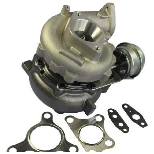 Xinyuchen Universal Turbo Turbocharger 0.63A/R V Band Flange Oil Cold 420HP 2.0-3.5L for VW 1.8T T3 T4 .63 AR 360 Degree Gasket