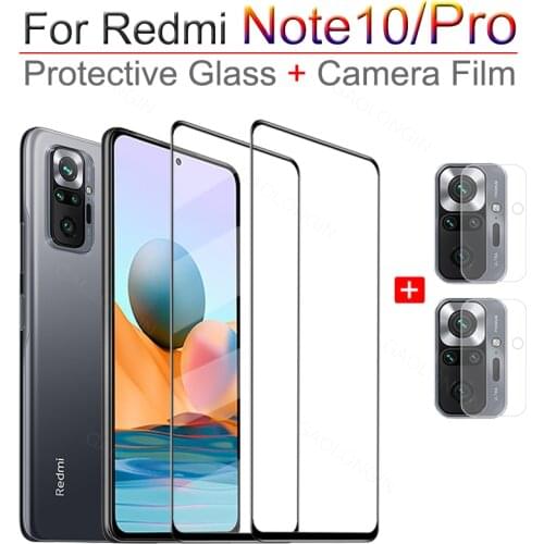 Red mi note10 pro glas camera lens protectors for xiaomi redmi note 10 redmy redme not 10pro max 10s full screen tempered glass
