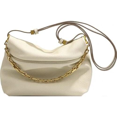 Sheep Skin Women Soft Chain Handbag Small Crossbody Bags