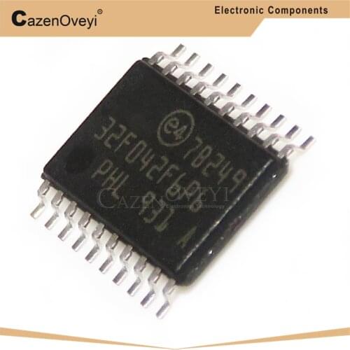 1pcs/lot STM32F042F6P6 STM32F042 32F042 TSSOP-20 In Stock