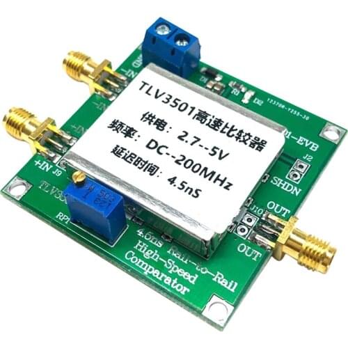 4.5Ns High Speed Comparator,High Speed Comparator Frequency Counter TLV3501 Front-End Shaping Module
