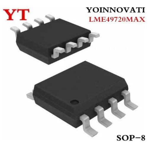 5pcs/lot LME49720MAX/NOPB LME49720MAX LME49720 49720 OPAMP AUDIO 55MHZ SOP8 IC Best quality