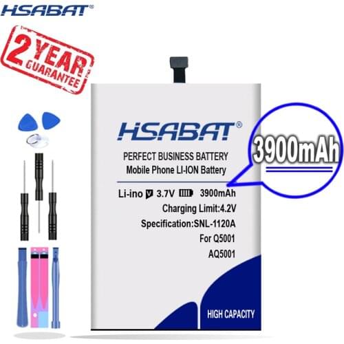 New Arrival [ HSABAT ] 3900mAh AQ5001 Battery Replacement for Micromax aq5001 zaw1055qaa
