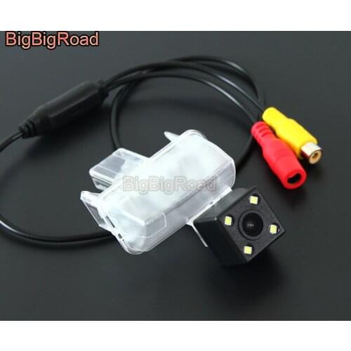 BigBigRoad Car Rear View Reverse Backup Camera HD CCD Night Vision OEM parking camera For toyota verso 2012 2013 2014 2015