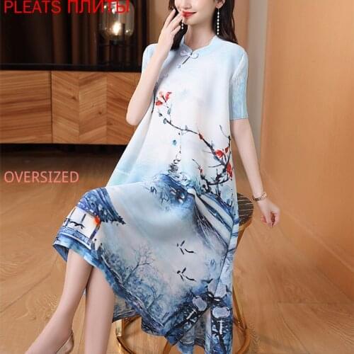 BLUE FOLD Summer Dresses With Buttons