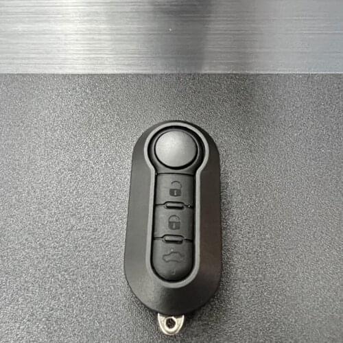 For Fiat, 500, folding remote control, key case, 3 buttons