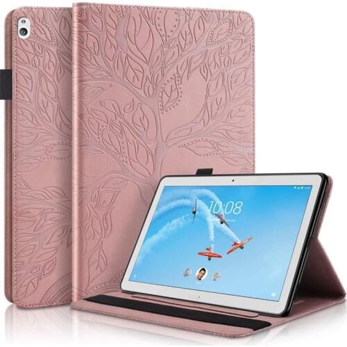 Case for Lenovo Tab M 10 M10 TB-X605L X605F X505F X505L X505X 10.1 Cover 3D Tree Flip Cover for Funda Lenovo Tab M10 Case