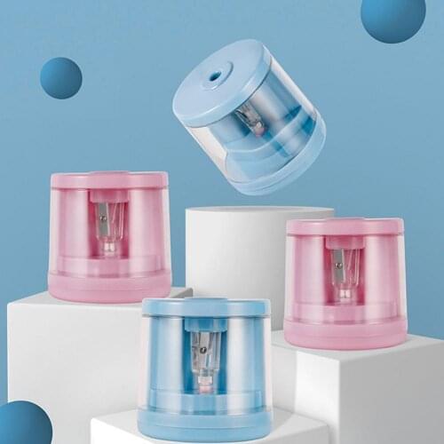 Electric Pencil Sharpener Automatic Knife Cutter For Different Pencils Stationery Home Office School Supply Anti-slip Sharpener