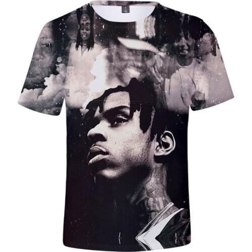 Hot Sale Singer Lil Baby 3d Printed T-shirt Summer Fashion Casual Harajuku Short Sleeve Round Neck Popular Streetwear Tops