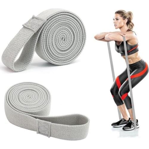 Workout Resistance Bands Weight Training Bands For Legs Squat Strength Polyester Band For Fitness Equipment