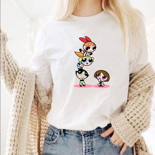 Summer Plus Size T Shirt Women Womens Clothing Cartoon Print T-Shirt Cotton TShirt O Neck Short Sleeve Tee Pink Tops