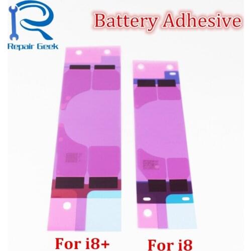 10pcs/Lot New High Quality Battery Adhesive Sticker For iPhone 8/8+ Plus Battery Glue Tape Strip Tab Replacement Repair Parts