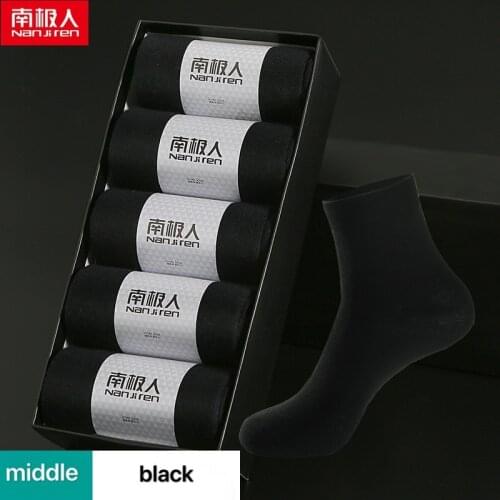 Мужские черные носки NanJiRen China At AliExpress