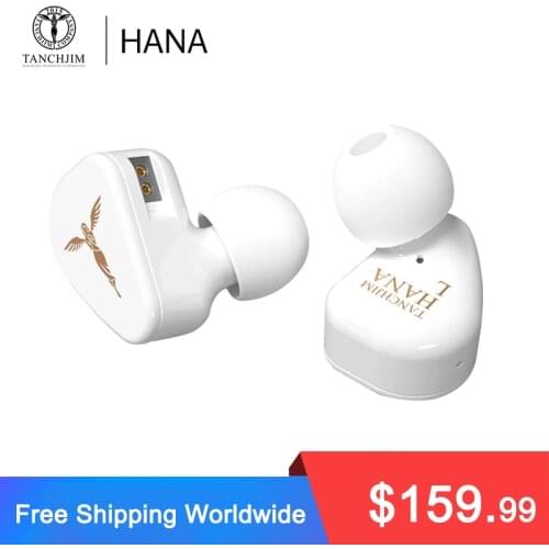 TANCHJIM HANA Earphone the Third Generation DMT Dynamic LCP Diaphragm Hi Fi In-Ear Earphone Headset