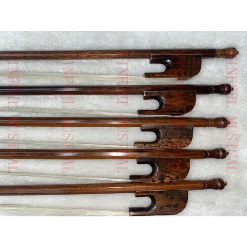 Cheaper professional Baroque Snakewood Violin Bow (4/4) ,Free shipping! Good balance of strength and flexibili