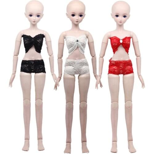 New 60cm Doll Clothes Lingerie Underwear Nightwear Bikini Lace Beach Swimsuit for Doll Accessories DIY Dress Up Gifts for Girls