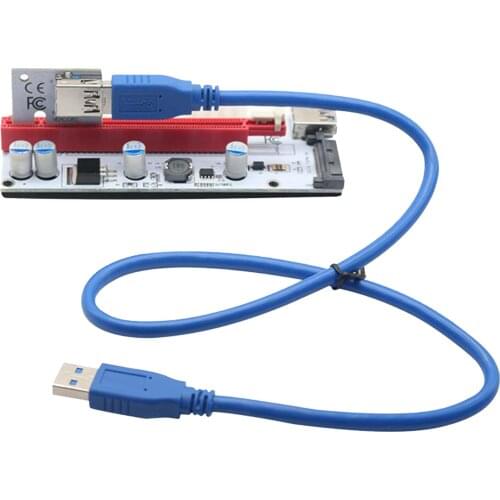 PCI E Riser Card 008s VER008S 1x to 16x Adapter Card Extender for GPU Mining