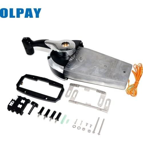 Outboard Remote Control Single Engine Outboard Motor Controls for Mercury 8M0059686 Binnacle/Console Top Mount