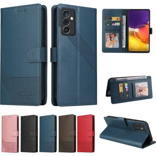 Luxury Leather Case for Samsung Galaxy A82 A22 A52 A72 A12 A42 M32 A50 A21S A70 A40 Wallet Flip Cover Card Solt Protection Capa