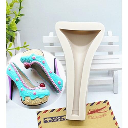 3D High heel Silicone Mold cake decoration Tools DIY Chocolate Pastry dessert Fondant mold Resin kitchen tools for Baking M149
